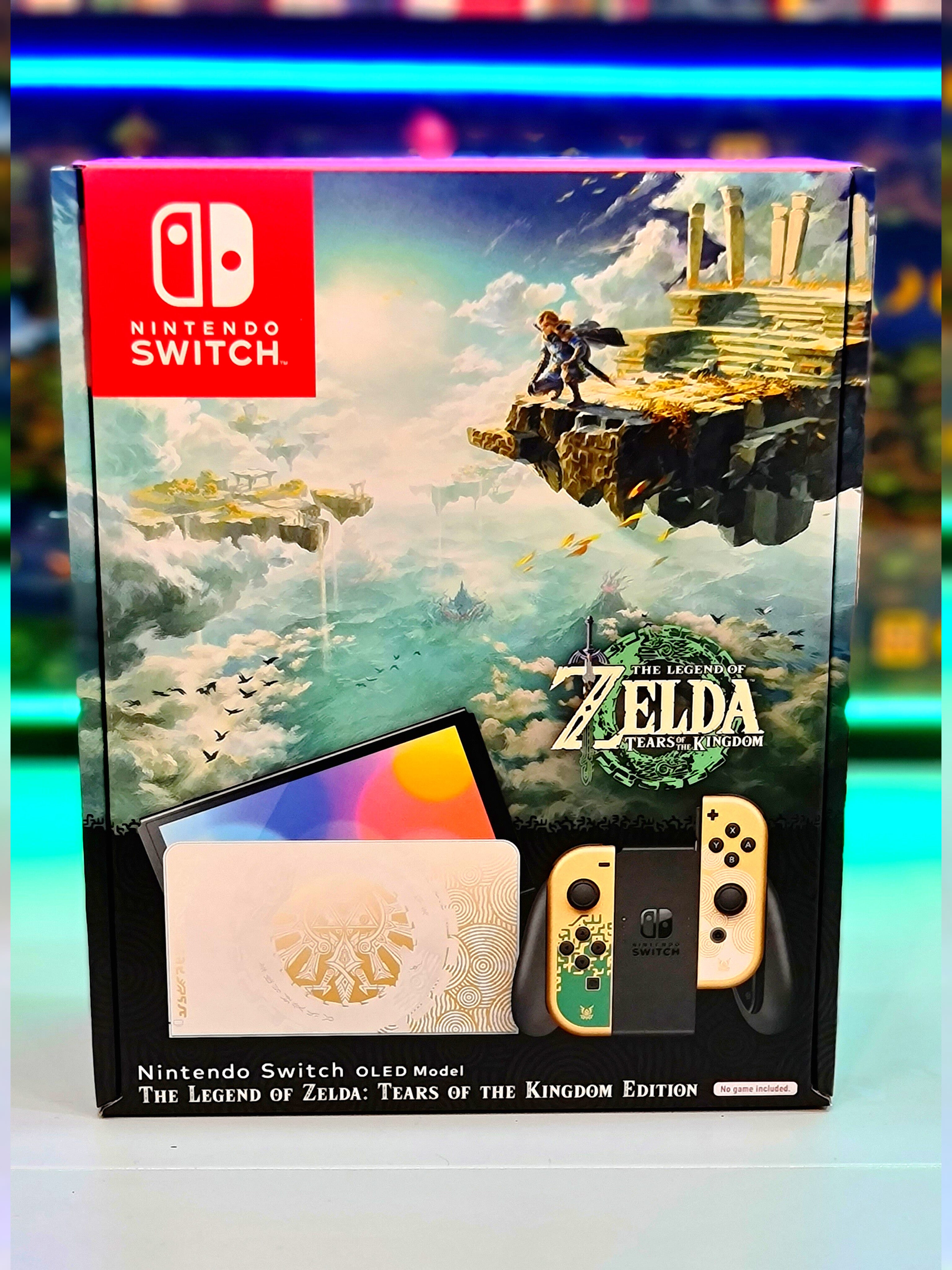 Nintendo Switch Oled Edicion The Legend Of Zelda Tears Of The Kingdom Press Start Shop Oficial 3273