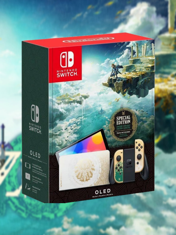 Preventa Nintendo Switch Oled Modelo Zelda Tears Of Kingdom